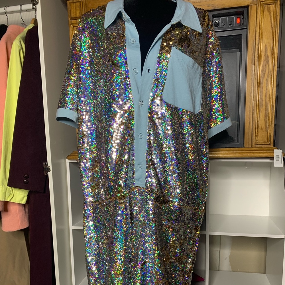 Full sequins romper 🤩🤩 - Picture 1 of 7